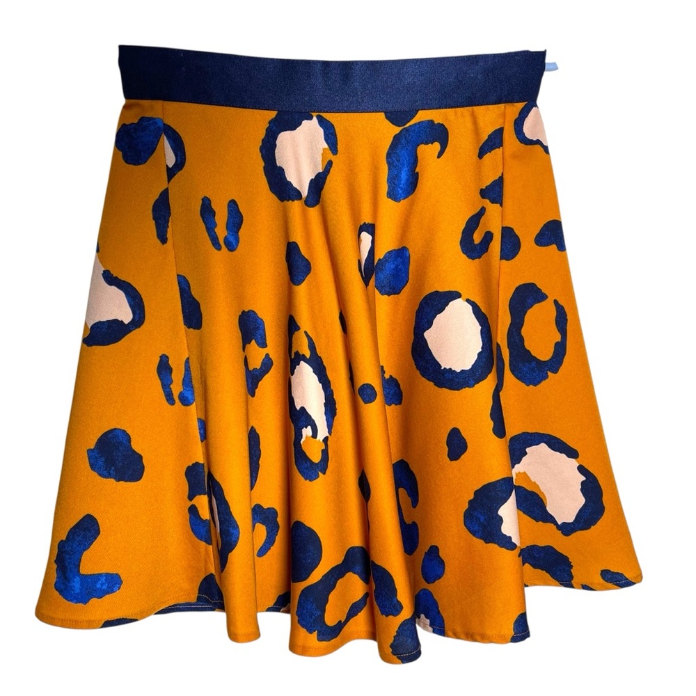 3.1 Phillip Lim for Target Orange and Blue Mini Skirt Resort‎ Wear
